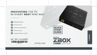 ZOTAC ZBOX QCM7T3000-BE