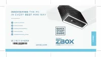 ZOTAC ZBOX CI622NANO-BE