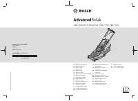 Bosch AdvancedRotak 760