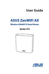 Asus ZenWiFi XT8 1PK AX6600