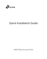 TP-Link EAP650 WALL AX3000