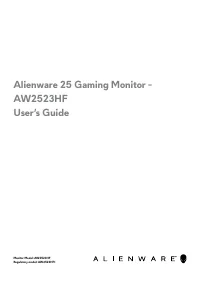 Dell AW2523HF