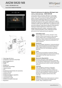 Whirlpool AKZM8420NB