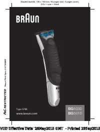 Braun BG 5010