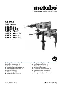 Metabo SBEV 1300-2 S