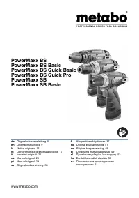 Metabo PowerMaxx SB