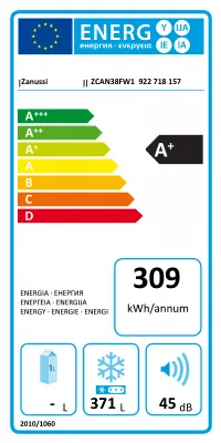 Zanussi ZCAN38FW1