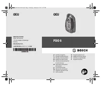 Bosch PDO 6