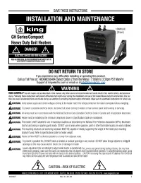 King Electric GH2407TB