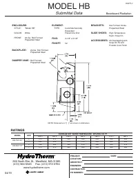 Hydrotherm HB-750-A2
