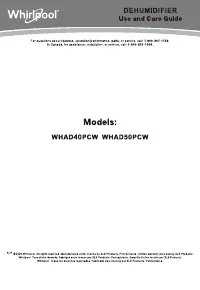 Whirlpool WHAD50PCW
