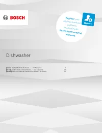 Bosch SHV78CM3N