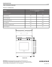 Amana AGR6603SFS