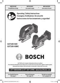 Bosch GST18V 60BCN