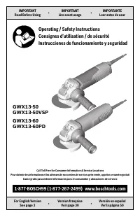 Bosch GWX13 60PD