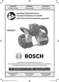 Bosch GCB18V 5N