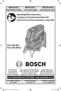 Bosch GCL100 80C