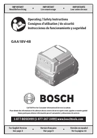 Bosch GAA18V 48N