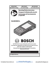 Bosch GLM400CL