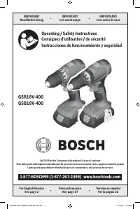 Bosch GXL18V 27B22