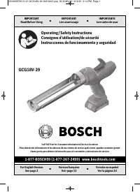 Bosch GCG18V 29N