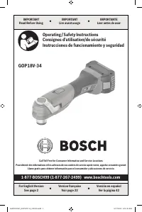 Bosch GOP18V 34B14