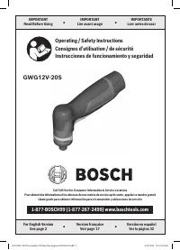 Bosch GWG12V 20SB23