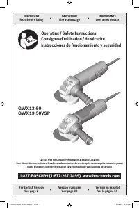 Bosch GWX13 50