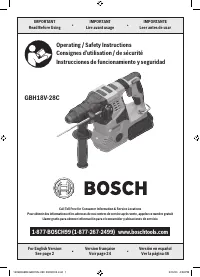 Bosch GBH18V 28CK28