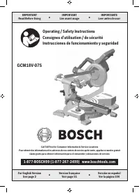 Bosch GCM18V 07SN14
