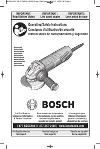 Bosch GWS13 50VSP