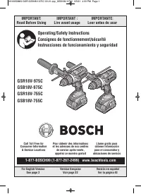Bosch GSR18V 975C
