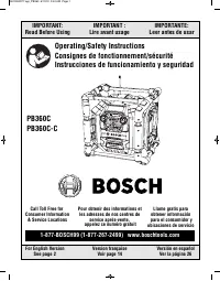 Bosch PB360C