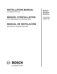 Bosch HGZIT301