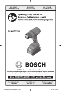 Bosch GHG18V 50N