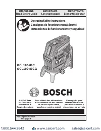 Bosch GCL100 80C