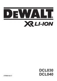 Dewalt DCL040
