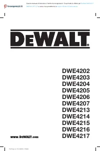 Dewalt DWE4213 XE