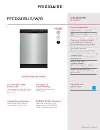 Frigidaire FFCD2413U