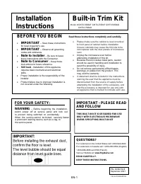 Frigidaire GMTK2768AD
