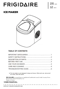 Frigidaire EFIC117 SSRED COM