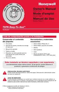 Honeywell T87K1007