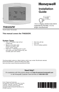 Honeywell TH8320ZW