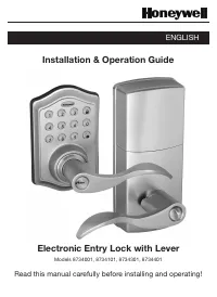 Honeywell 8734001