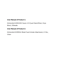 KitchenAid K45SSOB