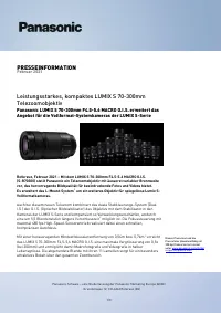 Panasonic S R70300