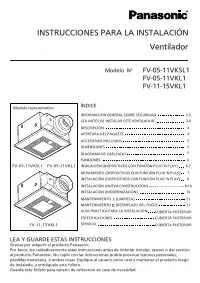 Panasonic FV VS15VK1