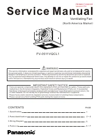 Panasonic FV 0511VQCL1