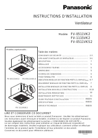 Panasonic FV VS15VK1
