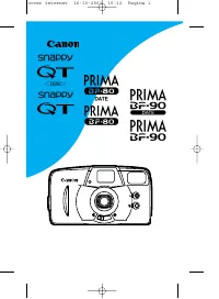 Canon Prima BF-80 Set
